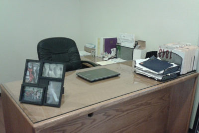 Organized office desk