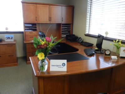 Organized office desk