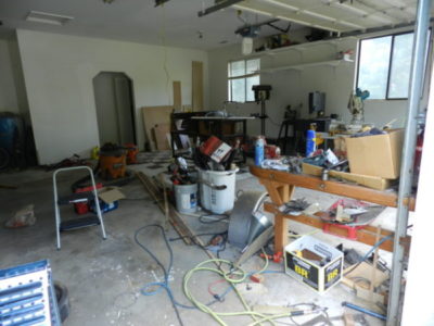 Garage messy