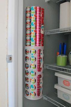 Wrapping paper holder