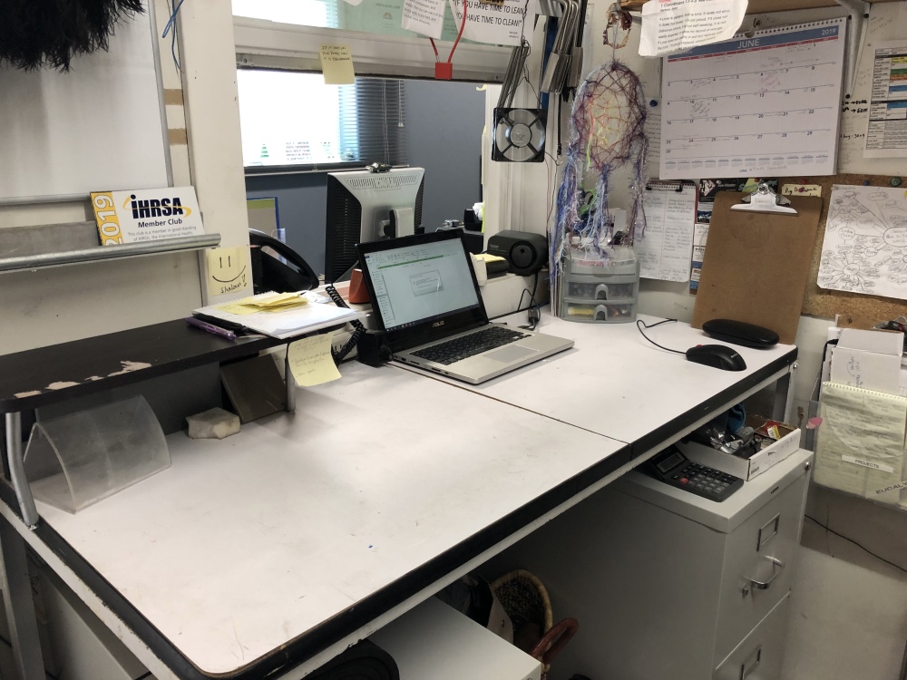 organized office desk